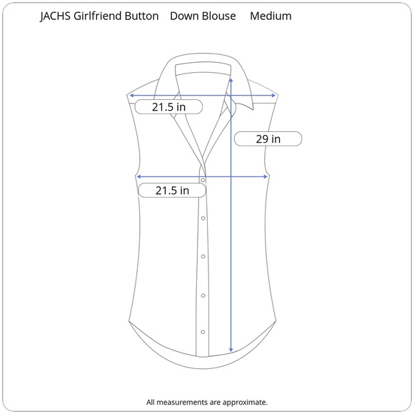 SOLD JACHS Girlfriend Arrow Print ButtonDownBlouse - Picture 8 of 8